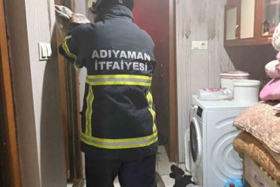 Adıyaman’da ev yangını