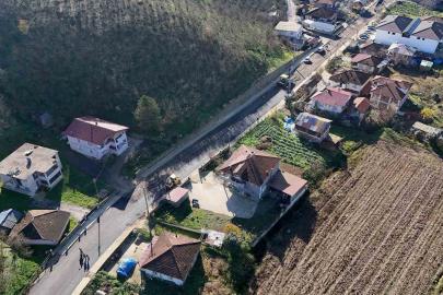 Akyazı’da altyapı bitti, asfalt serimi başladı