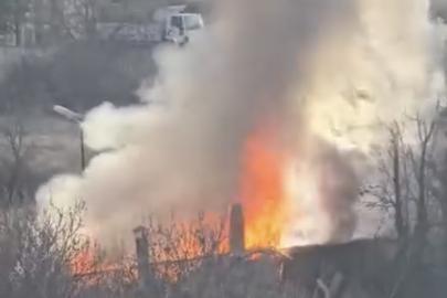 Alevlere teslim olan kulübe küle döndü