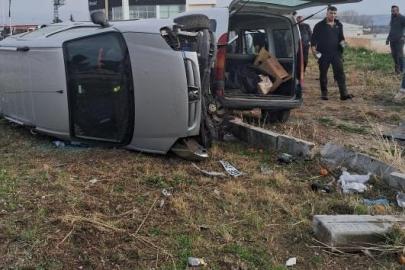 Amasya’da kamyonetler çarpıştı: 4 yaralı