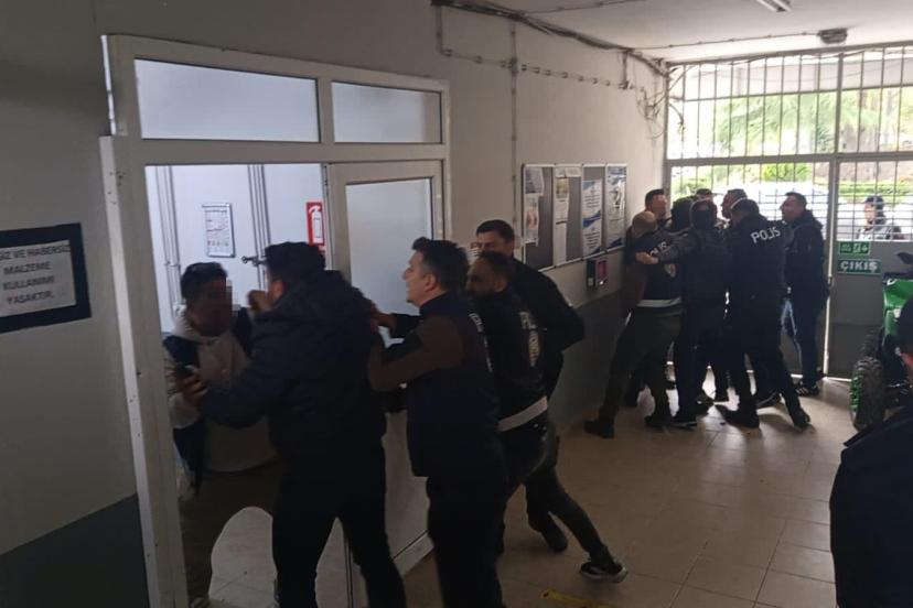 Amatör maçta arbede: 2 gözaltı