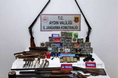 Aydın’da silah ve uyuşturucu operasyonu: 2 gözaltı