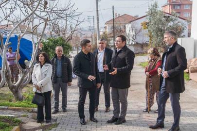 Başkan Günel’den Sındırgı’ya dayanışma ziyareti