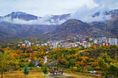 Batman’da yaşanan renk cümbüşü kamerada