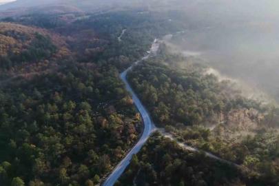 Biga’da 43 kilometrelik asfalt yol çalışması tamamlandı