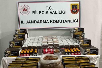 Bilecik’te kaçak makaron operasyonu