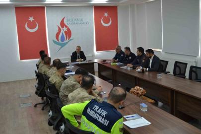 Bulanık’ta "Aylık Güvenlik ve Asayiş Toplantısı" yapıldı