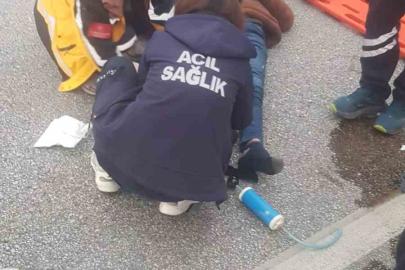 Burdur’da otomobil ile motosiklet çarpıştı: 1 yaralı