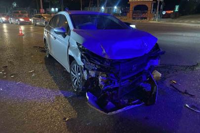 Bursa’da kavşakta feci kaza: 1 ağır yaralı