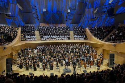 CSO’nun 200. yılı Dünya Koro Günü’nde 500 koristin verdiği konserle taçlandı
