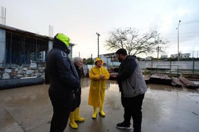 Didim Belediyesi aşırı yağış sonrası teyakkuz halinde