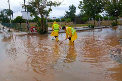 Didim Belediyesi ekiplerinden anında müdahale