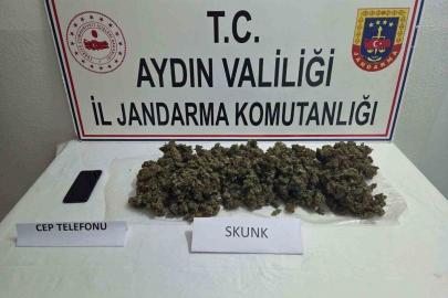 Didim’de yabancı uyruklu şahsın evinde 1 kilo uyuşturucu ele geçirildi