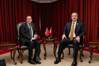 Dışişleri Bakanı Fidan, Norveçli mevkidaşı Eide ile görüştü