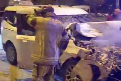 Diyarbakır’da zincirleme kaza: 3 yaralı