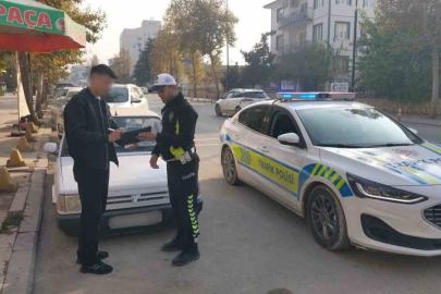 Drift yapan sürücü kameralara yakalandı