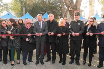 Edirne’de polis eşleri tek yürek oldu, tüm ürünler tükendi