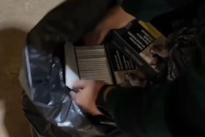 Efeler’de kaçak sigara operasyonu: 2 gözaltı