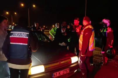 Ekiplerin zorlu denetimi: Alkollü sürücü direndi, bir diğeri tepki gösterdi