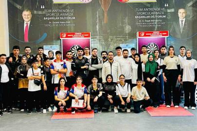 Elazığ dartta Türkiye 3’üncüsü oldu