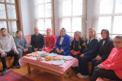 Engelli öğrenciler unutulmaz bir gün yaşadı