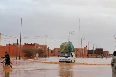 Fas’ta sel, fırtına ve kar nedeniyle 16 kişi öldü