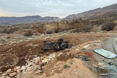 Gabar Dağı’nda traktör devrildi: 13 işçi yaralandı