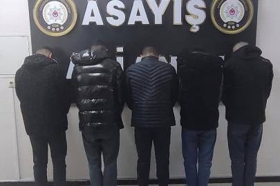 Gaziantep’te iki iş yerine silahla ateş edilmesine ilişkin 5 şüpheli yakalandı