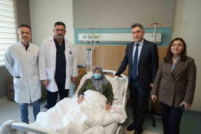 Gaziantep’te kadın hasta, kadavradan yapılan böbrek nakli ile sağlığına kavuştu