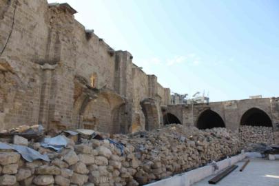 Gazze’nin en eski camisi Büyük Ömer Camii’nde restorasyon çalışmaları başladı