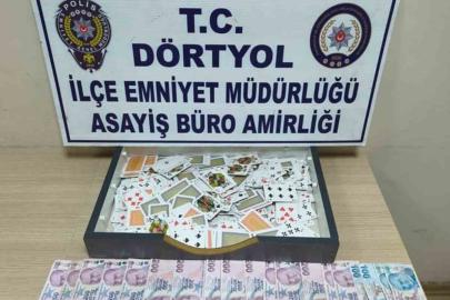 Hatay’da kumar baskını: 10 kişiye ceza yağdı