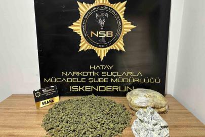 Hatay’da uyuşturucu operasyonu: 2 tutuklama