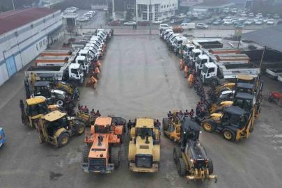 İnegöl Belediyesi’nde kış hazırlıkları tamam