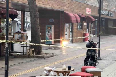 Isparta’da şüpheli çanta fünye ile patlatıldı