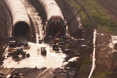 İstanbul-Kapıkule Hızlı Tren hattında seyahat süresini kısaltan dev tünel inşaatı