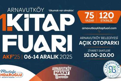 İstanbul’un en kapsamlı kitap fuarı Arnavutköy’de başlıyor