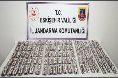 Jandarma tarlada 5 bin 488 adet sentetik hap ele geçirdi