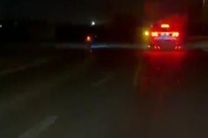 Jandarmadan kaçan motosikletli kaza yaptı: 2 yaralı