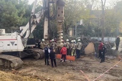 Kadıköy’de inşaat şantiyesinde işçi çukura düşerek yaralandı