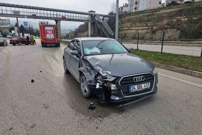 Karabük’teki kazalarda 2 kişi yaralandı