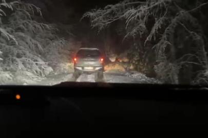 Karabük’ün yüksek kesimlerinde kar kalınlığı 40 santimetreye ulaştı