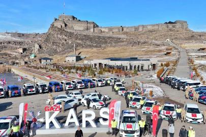 Kars Emniyet ve Jandarmaya yeni araç takviyesi