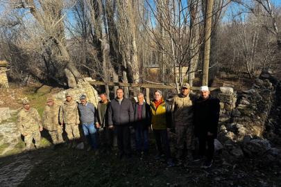 Kaymakam Arıkan, Harmankaya köyünde incelemede bulundu