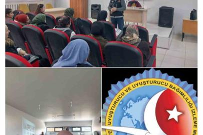 Kayseri’de 67 anneye uyuşturucu bilgilendirilmesi