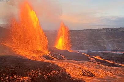Kilauea yeniden uyandı