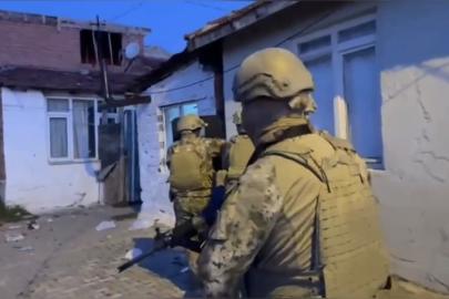 Kırklareli’nde özel harekat destekli uyuşturucu operasyonu
