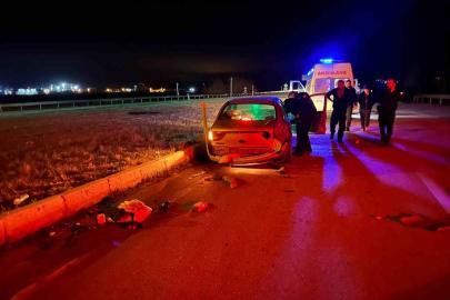 Kırmızı ışık ihlali kazaya sebep oldu: O anlar kamerada