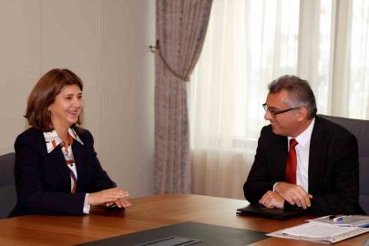 KKTC Cumhurbaşkanı Erhürman, BM Genel Sekreteri’nin Kişisel Temsilcisi Cuellar ile görüştü