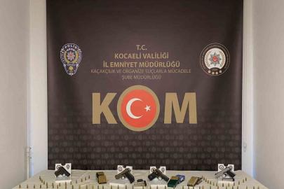 Kocaeli ve İstanbul’da organize suç operasyonu: 15 gözaltı