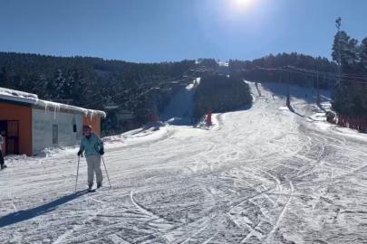 Kristal karlar diyarı Sarıkamış’ta kayak heyecanı başladı